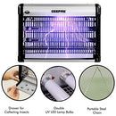 Geepas Fly and Insect Killer | Powerful Fly Zapper 16W UV Light | Electric Indoor Bug Zapper Insect Killer Fly Trapper Fly Swatter | Zap Kill Catch Trap Flying Insects Mosquito Wasp, 80 Feet