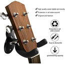 iDopick 4 Pack Guitar Hanger Hook Wall Mount, Musical Instruments Stand for Hanging All Size Guitars, Bass, Mandolin, Banjo