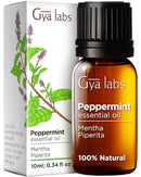 Gya Labs Peppermint Oil for Diffuser - 100% Natural Mint Essential Oils - Peppermint Essential Oil for Diffuser, Skin & Hair (10 ml)