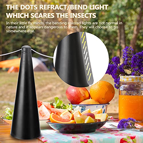 Staright Fly Repellent Fan Food Protector Fly Destroyer Keep Flies Bugs Away from Food Pest Repellent Table Fan