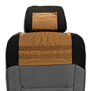 Carhartt Universal Nylon Duck Canvas Fitted Bucket Seat Covers, Durable Seat Protection with Rain Defender