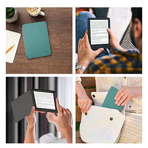 Ayotu Case for All-New Kindle 2022 Release, with Auto Sleep/Wake, Slim Lightweight Durable Cover, ONLY Fit 6 inch Basic Kindle 11th Generation 2022 Release,Mint Green