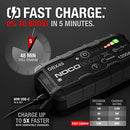 NOCO Boost X GBX45 1250A 12V UltraSafe Lithium Jump Starter, Car Battery Booster, Jump Start Pack, Portable Power Bank Charger, and Jumper Cable Leads for up to 6.5L Petrol and 4.0L Diesel Engines
