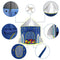 Yoobe Rocket Ship Play Tent - with BOUNS Space Torch Projector Indoor/Outdoor Children Playhouse