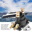 12V Starter Tilt Trim Pump Relay, Solenoid Relay Switch Starter Relay Solenoid Lawn Mower Starter Solenoid Compatible for Marine Outboard Boat Motor Engine