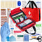 YESDEX First Aid Kit, 556PCS Emergency Survival Hiking Kit, Family First Aid Camping Bag, Travel Waterproof Medical Survival Pouch for Workplace, Outdoor, Home, Garage, ARTG Registered Emergency Bag