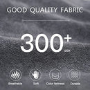 YuppieLife Durable Bean Bag Chair Cover, 4Ft Sack, Dark Grey (No Filler)