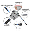 ZHENDUO OUTDOOR Fishing Net Fishing Landing Net Collapsible Telescopic Fishing Nets for Safe Fish Catching or Releasing with Fish Gripper Fishing Gear Tool Set (36.2inch)