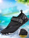 Water Shoes Non-Slip Barefoot Aqua Socks Shoes for Swimming Diving Kayaking Yoga(021black,8 US)