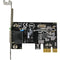 StarTech.com Low Profile 1-Port PCI Express PCIe Gigabit NIC Server Adapter Network Card (ST1000SPEX2L)