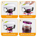 (US.Jar opener) - Zomma Automatic Jar Opener, Restaurant Jar Opener, Electric Jar Opener Chef's Best Choice