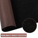 ZGR Runner Rug 2 ft x 6 ft Carpet Runners, Indoor/Outdoor Hallway Kitchen Entryway Bedroom Area Rugs with Natural Non-Slip Rubber Backing, Garage mat, Black, Custom