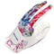 wosofe Golf Glove Women Pair Cool Leather Both Hand Summer Floral Colorful Breathable XL Sport Gloves