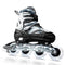 Adjustable Roller Blades, Inline Skates for Girls Kids, Light Up Adult Roller Blades Skates for Boys Girls Children Teens Women Outdoor Indoor(Black Camo)