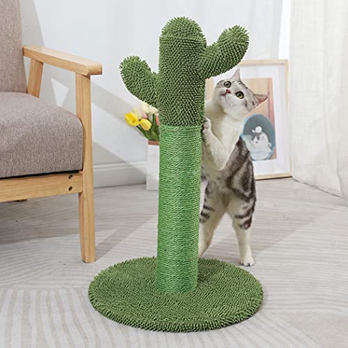 Cactus Cat Scratching Posts Pole Tree Kitten Climbing Scratcher Furniture Toys