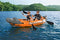 Bestway | Hydro-Force Rapid X2 Kayak| Inflatable Boat Set with Hand Pump, Paddles, Seats, Fins and Storage Bag | Two Seater