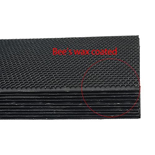 10 Pcs Bee Foundation Sheets Foundation Heavy Bee Waxed Coated Black Plastic 10 Sheets Pack Nest Frame Beekeeping Supplies