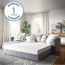 Vibe Gel Memory Foam Sofa Bed Mattres| Replacement Mattress for Full Size Sleeper Sofa and Couch Beds