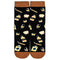 Lavley - Mens Novelty Socks - Bring Me Some Beer Bacon Whiskey Taco Pizza - Black - One Size