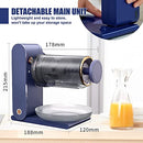 Ice Shaver, Electric Shaved Ice Machine with Ice Tray, Portable USB Charge Ice Crusher, Slushie Machine, Snow Cone Machine, for Ice Cream, Snowcone, Kakigori, Bingsu, Cocktail Maker for Home