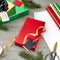 Hallmark Foil Christmas Paper with Cut Lines on Reverse (3 Rolls: 60 sq ft TTL) Gift Wrap, Tri-Pack, Red, Green, Gold Solid