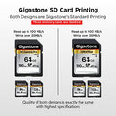 Gigastone 64GB 2-Pack SD Card V30 SDXC Memory Card High Speed 4K Ultra HD UHD Video Compatible with Canon Nikon Sony Pentax Kodak Olympus Panasonic Digital Camera