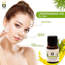 Anveya Lemongrass Essential Oil, 100% Natural, Pure & Undiluted, 15ml, Best For Hair, Skin, Diffuser & Refreshing Aroma