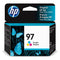 HP 97 Tri-Color Ink Cartridge | Works with HP DeskJet 460, 5000, 6000, 9800; OfficeJet H470, 100, 6200, 7000; PhotoSmart B8350, 300, 400, 2000, 8000; PSC 1600, 2350 Series | C9363WN