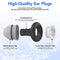 Waterproof Swimming Ear Plugs for Adults - 3 Pairs of Reusable Soft Silicone Swim Earplugs,Perfect for Surfing, Diving,Pool,Showering and Other Water Sports - Keep Water Out and Ear Protection