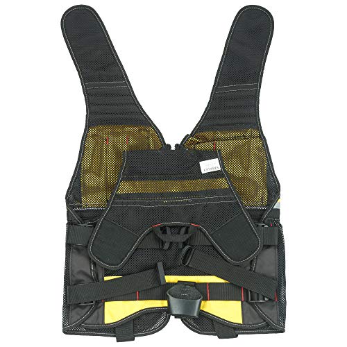 Stanley Fatmax FMST1-71181 Pro Tool Vest, Yellow/Black