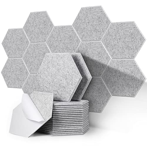30 cm x 26 cm x 0.9 cm, Pack of 20 Acoustic Absorption Panels, Acoustic Treatment