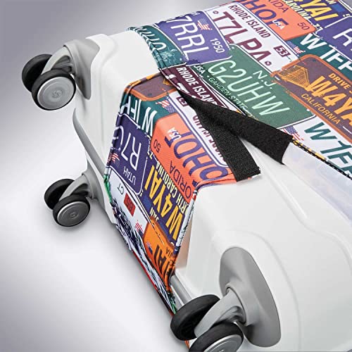 Samsonite 91247-6439 Printed Luggage Cover, License Plate, Extra Large