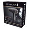 Remington Proluxe Salon Hair Dryer, AC9140AU, 2400W Salon Motor (AU Plug), Fast Drying, Ceramic With Tourmaline Prevents Frizz, Includes Concentrator and Diffuser, Black & Gold