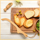 Jutom Wooden Bread Bow Knife 15.8 Inch Serrated Knife with Wooden Handle Bread Slicer Bread Knife for Homemade Bread Sourdough Bread Cutter with Linen Storage for Cutting Bagel, 40*7*2cm