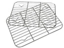 Chef Cooling Rack, Set of 2 Stainless Steel, Cookie Sheet Tray Oven Safe Grid Wire Racks for Cooking & Baking