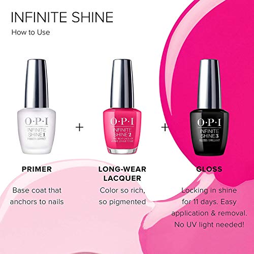 OPI Infinite Shine Nail Polish Lacquer, Nice Set Of Pipes, 15 ml