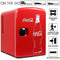 Coca-Cola Classic Portable 6 Can Thermoelectric Mini Fridge Cooler/Warmer, 4 L/4.2 qt, Red, for Home, Dorm, car, Boat, Beverages, Snacks, Skincare, Cosmetics, Medication