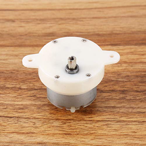 DC 12V Gear Motor High Torque Slow Speed Micro Electric Motor Gearbox 3 RPM 4mm Shaft Diameter
