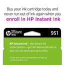 HP 951 Cyan, Magenta & Yellow Original Ink Cartridges, 3 Cartridges (CR314FN)