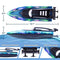 Remote Control Boat for 8-12 and Up – With LED LIGHTS – for Pool and Lake - RC Boats for Kids 8-12 - 2.4 GHZ Remote Controlled Boat- Electric Boat Rechargeable Battery – Remote Control Water Toys