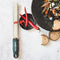 Microplane Zester Grater in After Dark Grey for Citrus Fruits, Hard Cheese, Ginger, Chocolate and Nutmeg with Fine Stainless Steel Blade - Made in USA