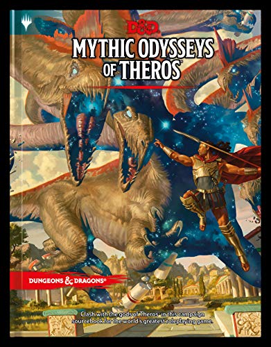 Dungeons and Dragons Mythic Odysseys of Theros Game Book: (Campaign Sourcebook)