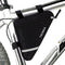 MOOCY Bike Frame Bag，Bike Storage Bag Bicycle Frame Pouch Bag for MTB Road Bike Cycling Bike Accessories(Black)