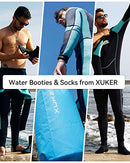 XUKER Neoprene Diving Boots, 2mm Wetsuit Booties Adult Men Women Water Shoes with Anti-Slip Rubber Sole Sand Beach Shoes for Water Activities