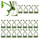 100Pcs Plant Climbing Wall Fixture Clips Vine Clips for Climbing and Hanging Plants (Green)