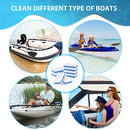 Outus 8 Pack Boat Scuff Erasers Boat Wipes Boat Cleaner Boat Sponge for Cleaning Streak Deck Marks Magic Boating Accessories Sea Foam Marine Cleaner Hull Supplies