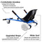 Hover Kart Hoverboard Seat Attachment for Self Balancing Scooter Adjustable Go Kart Hover Board Accessories for Kids Adults (Blue)