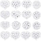 Zeyune Polymer Clay Earring Molds Flower Polymer Clay Molds Clay Cutters for Polymer Clay Jewelry Rose Mold Letter Daisy Leaf Heart Butterfly for Polymer Clay Earrings Jewelry Making