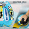 Serene Life Watersports Inflatable Towable Booster Tube - Two Person Water Boating Float Tow Raft, Inflatable Pull Boats/Tubes/Towables w/Dual Seats, PVC Bladder, Foam Pad, Nylon Handles SLTOWBL10