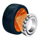 Nerf Battle Racer Pedal Go Kart, Orange/Grey/Black